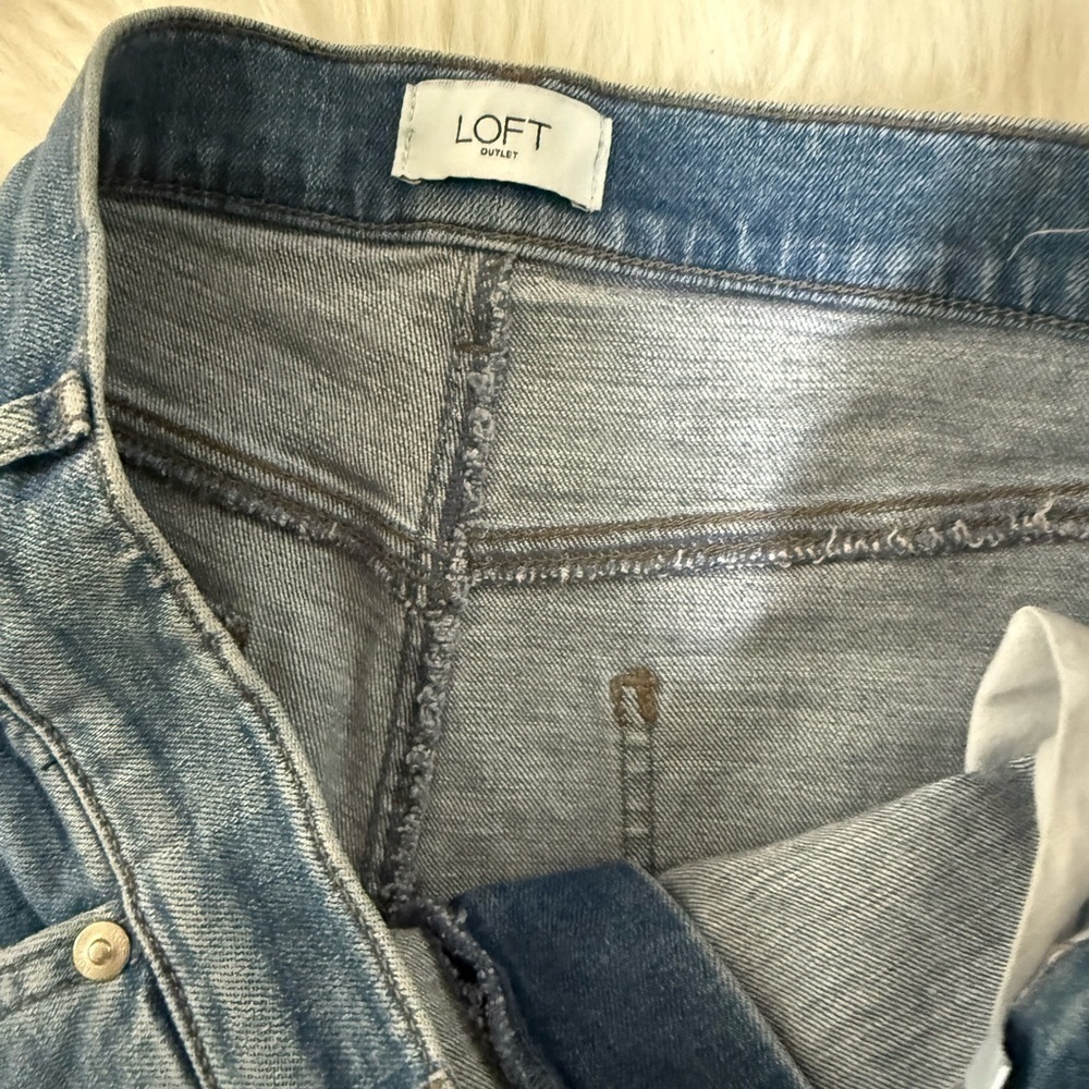 LOFT Straight Leg Jeans - Picture 3 of 4